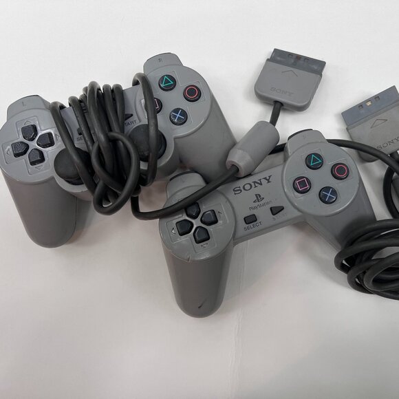 Sony PlayStation Gray Console (SCPH-9001), Heart of Darkness Game, Memory Card - Picture 4 of 7